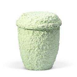 Urna marinha celulose em verde