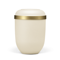 Urna natural veludo beje