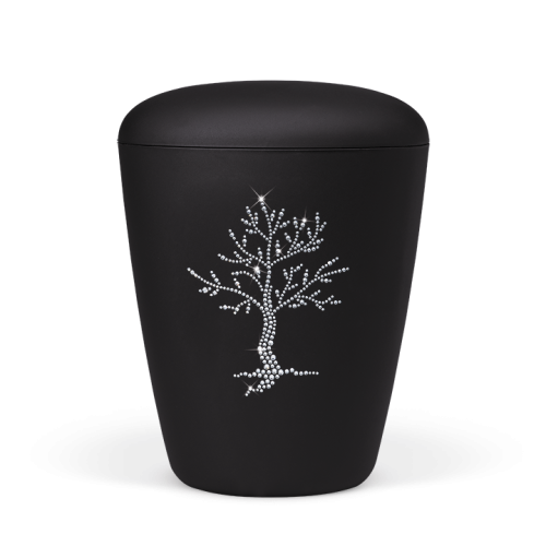 Urna veludo árvore da vida