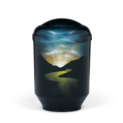 Urna aço "Paisagem"