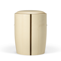 Urna de madeira c/ tira vertical