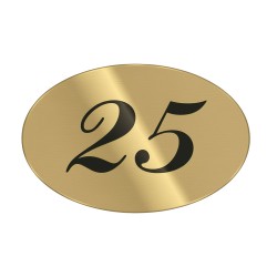 Chapa Inox 6 dourado