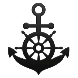 Recorte Profissão Inox 4 preto