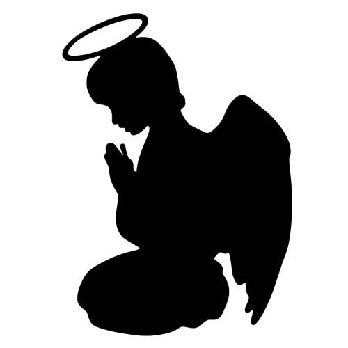 Recorte Anjo Inox 4 preto