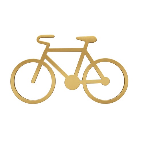 Recorte Profissão Inox 3 dourado