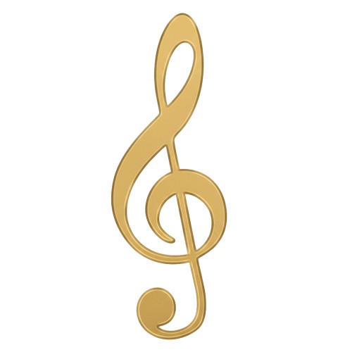 Recorte Profissão Inox 2 dourado