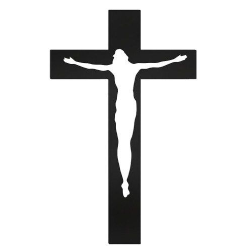 Recorte Cruz Inox 4 preto