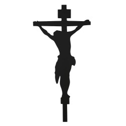 Recorte Cruz Inox 5 preto