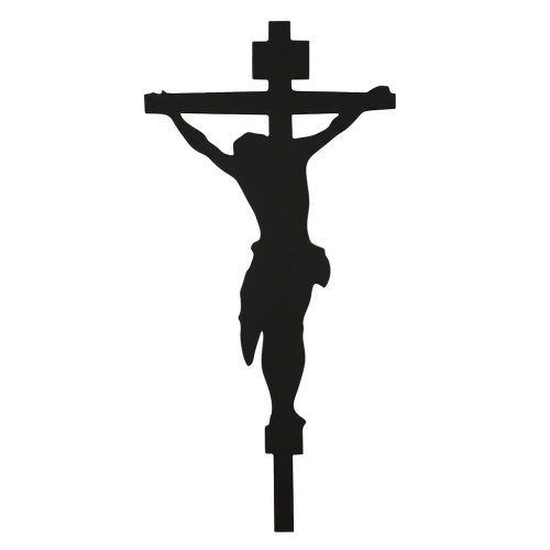 Recorte Cruz Inox 5 preto