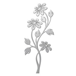 Recorte Flor Inox 1
