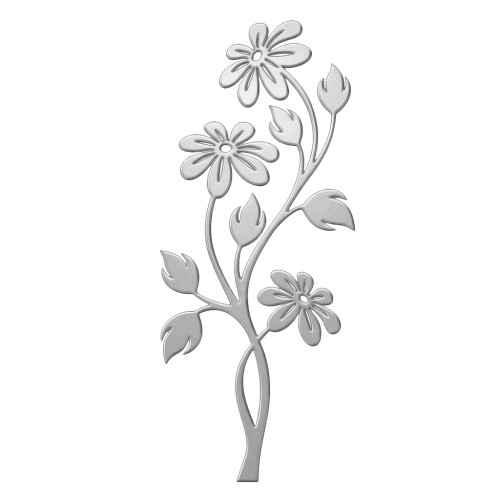 Recorte Flor Inox 1
