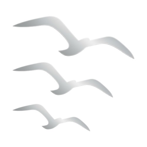 Recorte Gaivotas Inox