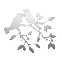 Recorte Pássaros Inox