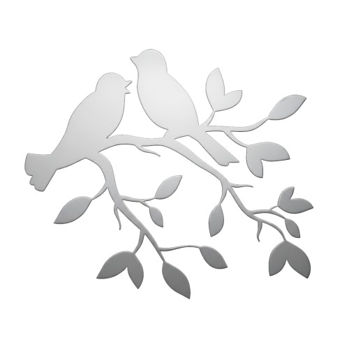 Recorte Pássaros Inox