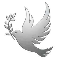 Recorte Pomba Inox 3