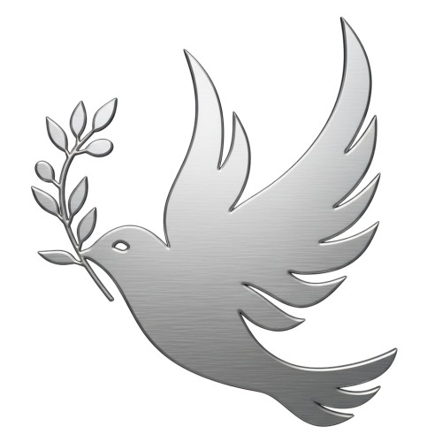 Recorte Pomba Inox 3