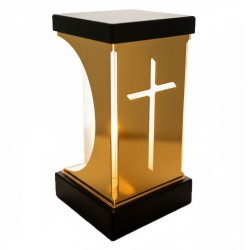 Lanterna IBER1 cruz dourado