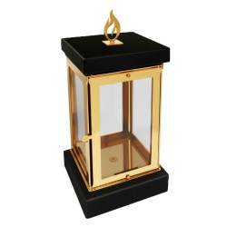 Lanterna IBER3 chama dourado