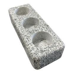 Cereiro 3 Furos Cinza