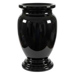 Vaso Torneado Preto